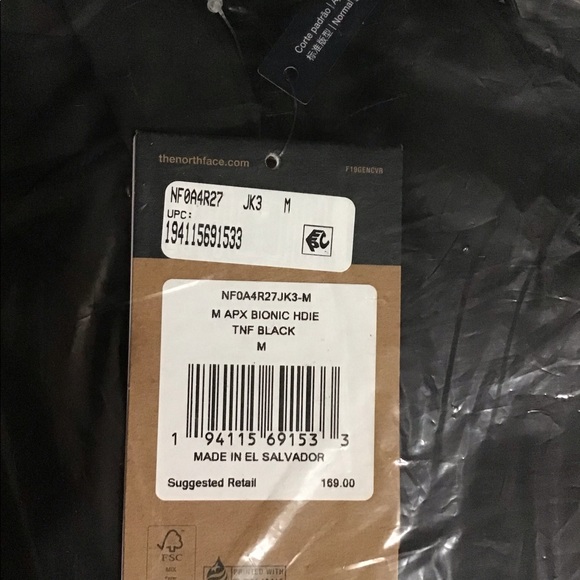 ‼️ SOLD ‼️THE NORTH FACE Men's Apex Bionic 2 Hoodie M - Picture 3 of 11